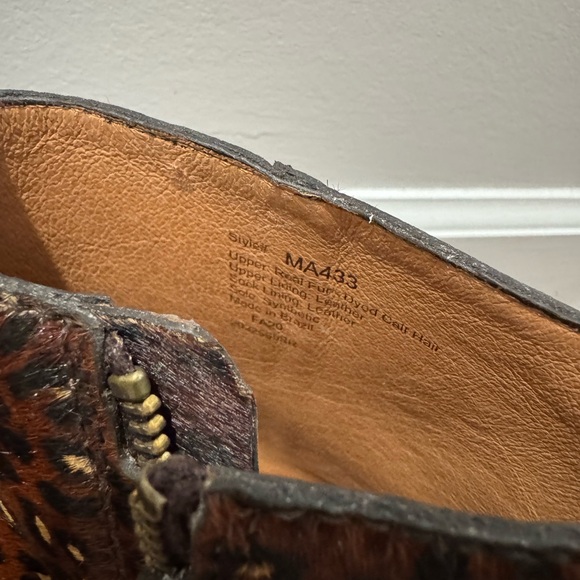 Madewell Calf Hair Ankle Boot - Neverworn - Picture 2 of 5